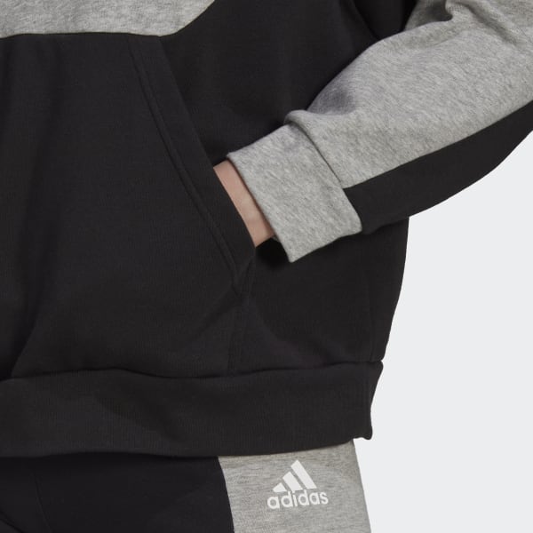 Black Half-Zip and Tights Tracksuit DI478