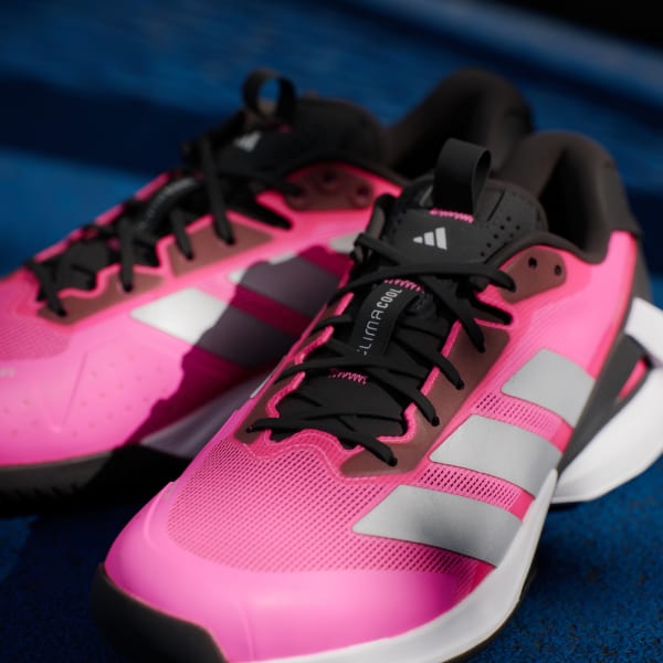 adidas adizero Ubersonic 5 Tennis Shoes - Pink | Free