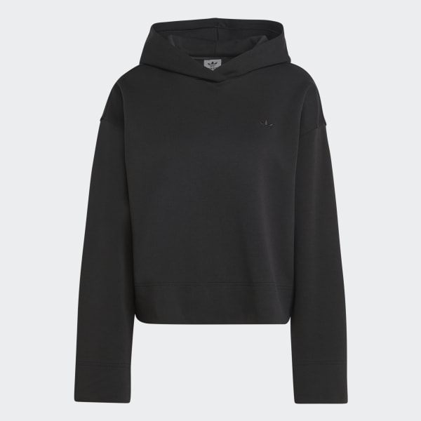 Short black hoodie store