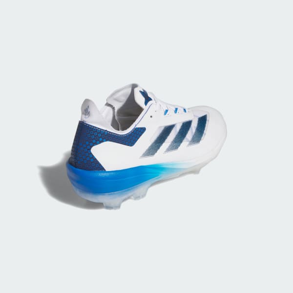 adidas Adizero Impact TPU Warp Speed Baseball Cleats - White adidas Adizero Impact TPU Warp Speed Baseball Cleats - White
