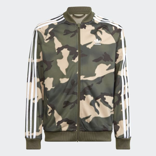 Adidas track top camo online