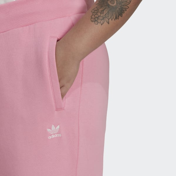 adidas Lifestyle Adicolor | Essentials Size) Slim Joggers US - Pink Women\'s | (Plus adidas Fleece