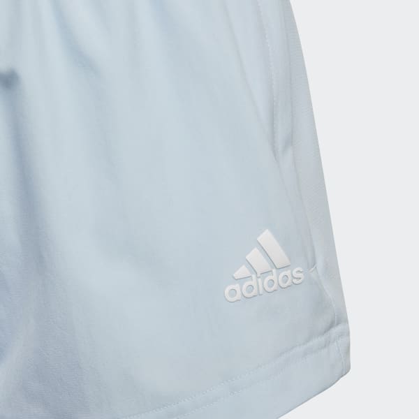 sky blue adidas shorts