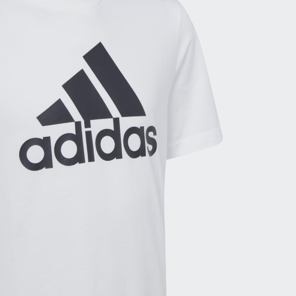 adidas Essentials Big Logo Cotton T Shirt White adidas Ireland