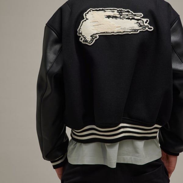 Mens adidas letterman jacket hotsell
