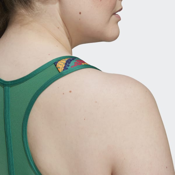 Grun Medium-Support Sport-BH – Große Größen HM020