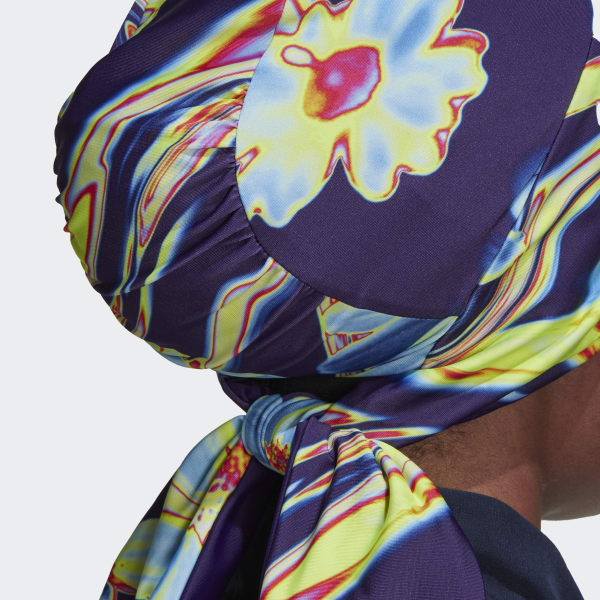 Paars Positivisea Print Hoofddoek P2660