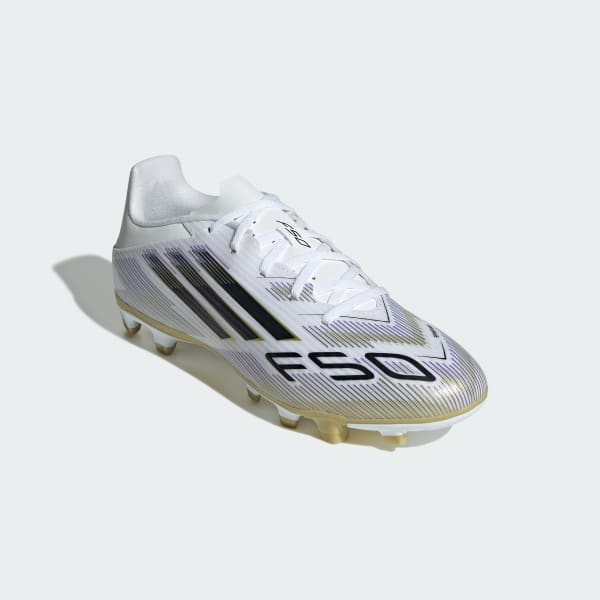 Blanco Botines F50 Club terreno múltiples/firme