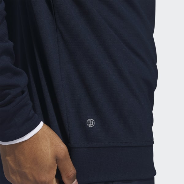 Blue Quarter-Zip Sweatshirt GE533