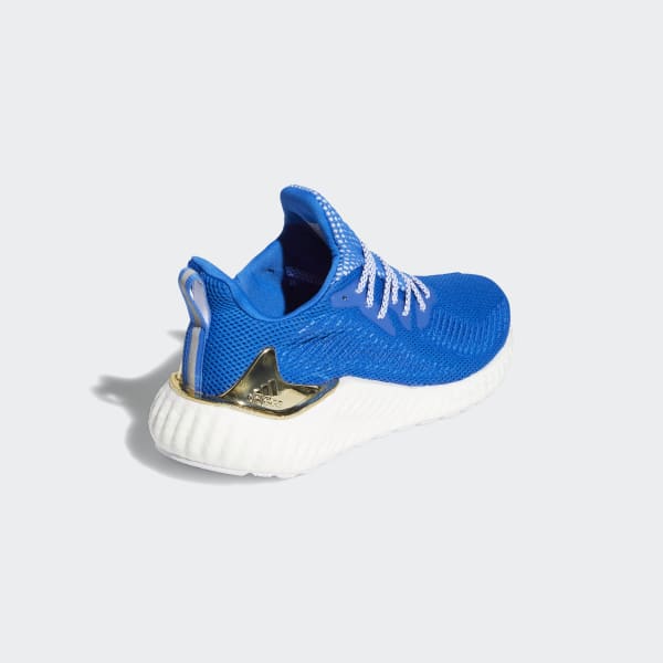 adidas alphaboost blue and gold