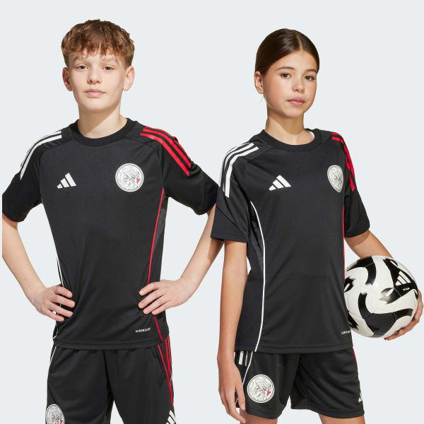 Black Ajax Amsterdam Tiro 25 Competition Training Jersey Kids