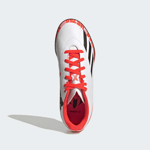 White X Speedportal Messi.4 Turf Shoes