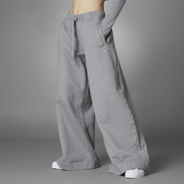 adidas Blue Version Made To Be Remade Wide Leg Joggers Grey adidas UK