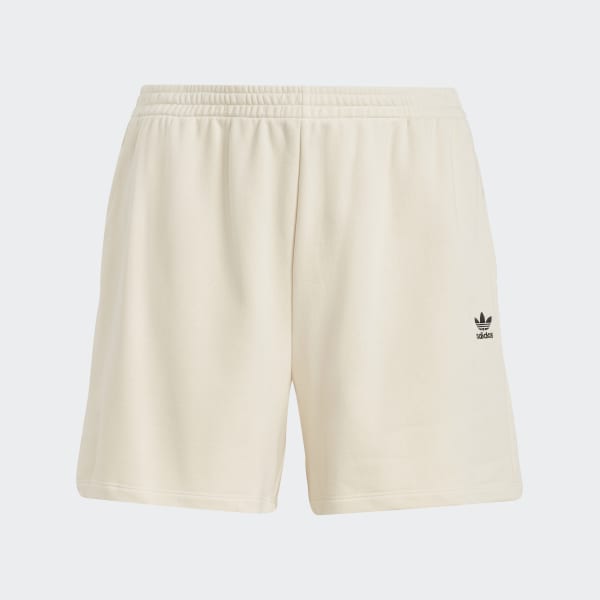 adidas Adicolor Essentials French Terry Shorts (Plus Size) - Beige |  Women\'s Lifestyle | adidas US