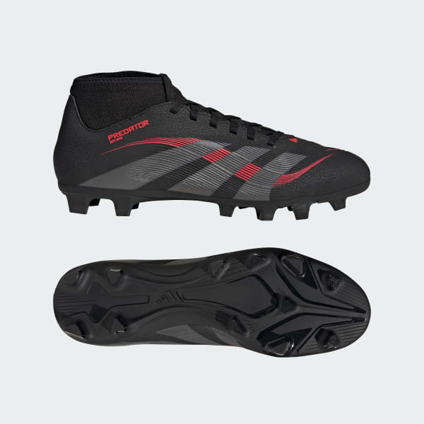 Negro Zapatos Predator Club Sock Terreno Firme/Multiterreno