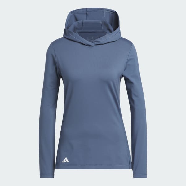 Adidas hoodie women blue on sale