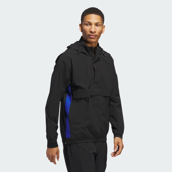 Black 아디크로스 아노락 풀오버