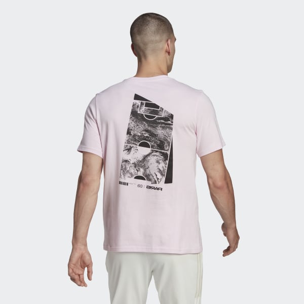Ροζ Paris Graphic Tee VM679