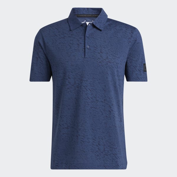 Blue Adicross Three Below Polo Shirt BQ379