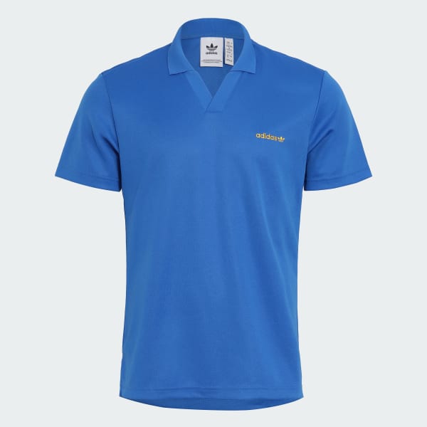 Azul Polo con Cuello