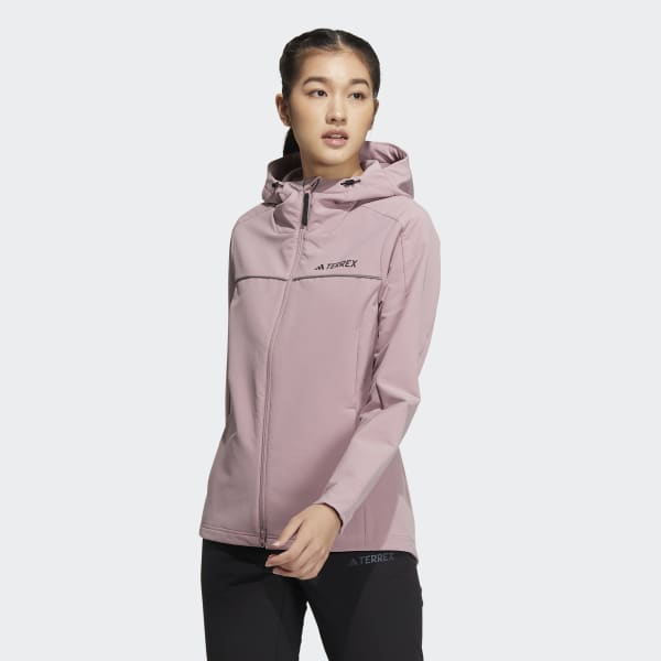 Fioletowy Utilitas Softshell Jacket