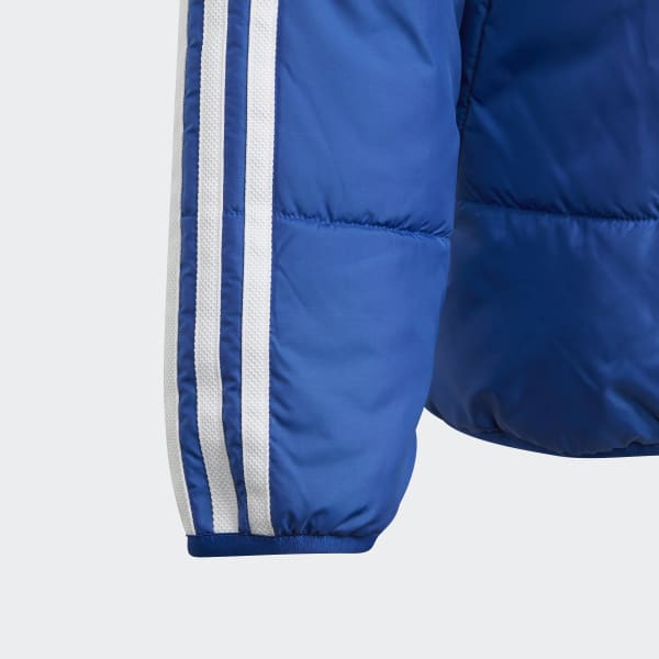 adidas padded jacket blue