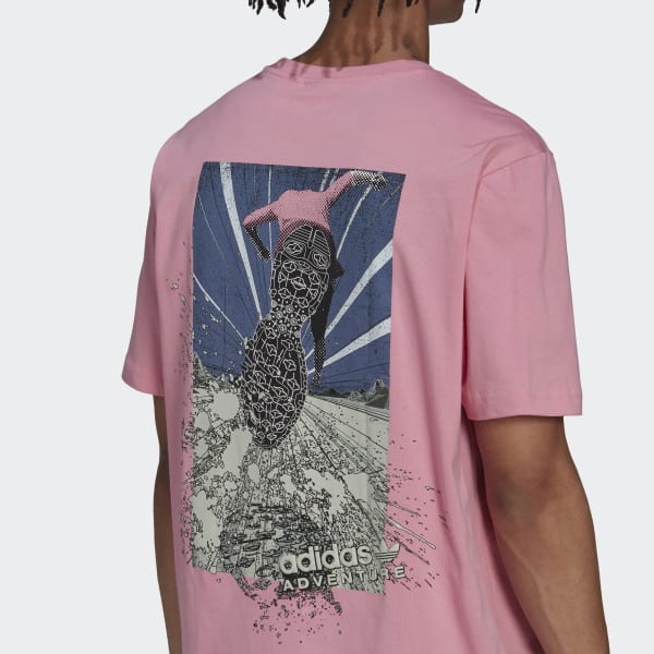 Pink 어드벤쳐 트레일 티 DM516