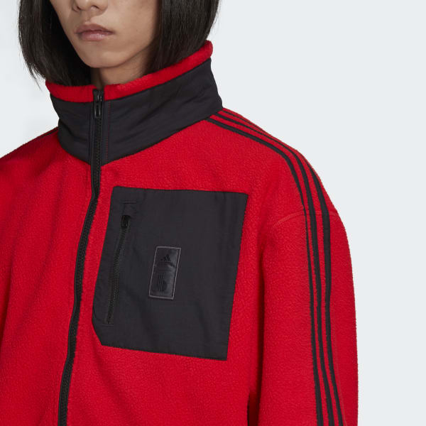 cervená Bunda Belgium Lifestyler Fleece VE121