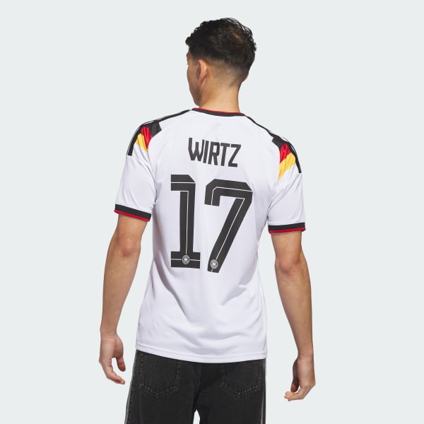 adidas Germany 26 Home Wirtz Jersey - White | Free Shipping with