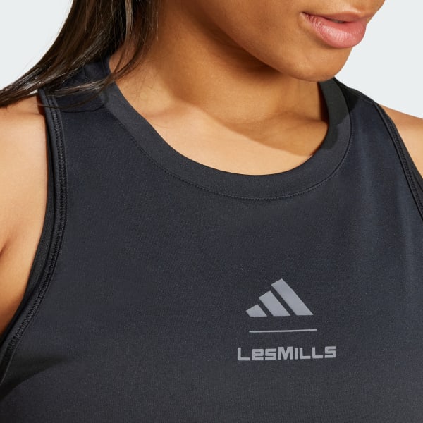 adidas Les Mills Graphic Tank Top - Black | adidas Singapore