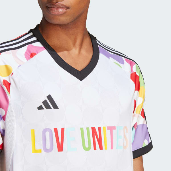Zuivelproducten Scorch Trekker adidas Pride Tiro Voetbalshirt (Grote Maat) - wit | adidas Belgium