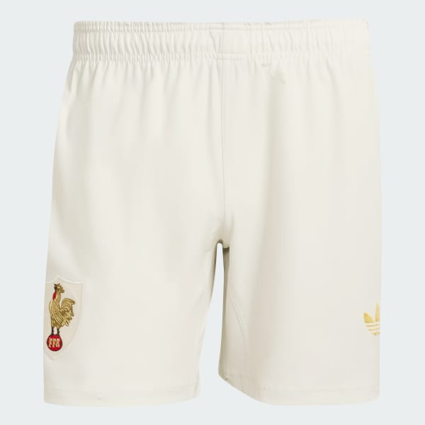 Hvit Frankrike Rugby 120 Years Crunch Replica Shorts