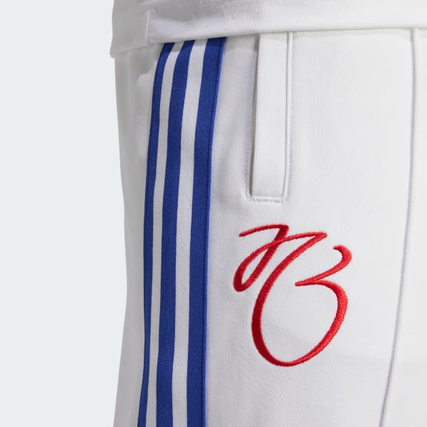 Adidas bb track pants white sale