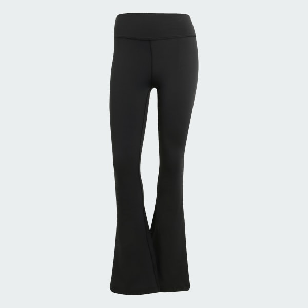 Negro Licras con diseño acampanado All Me Essentials