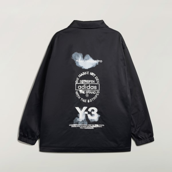 adidas Y-3 Graphic Coach Jacke Schwarz adidas Austria
