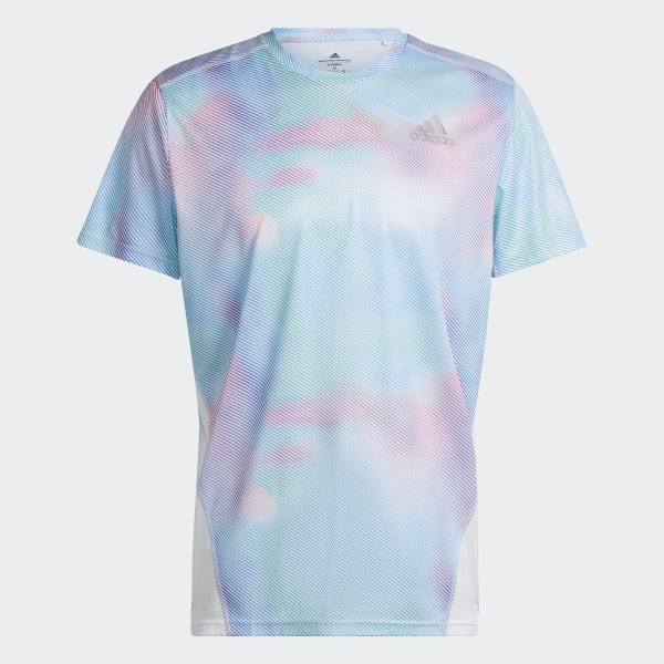 Multicolor Own the Run Colorblock Tee HL207