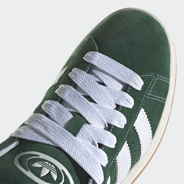 Green adidas campus shoes clearance