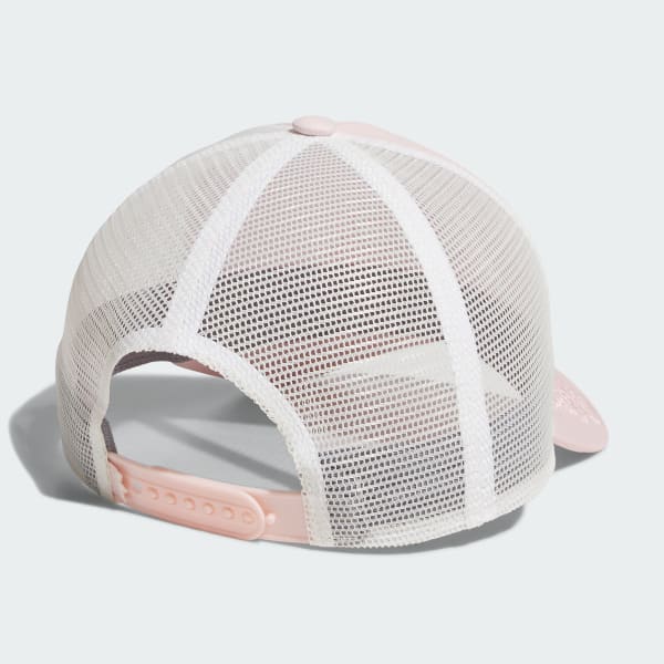 Pink Unisex Trefloral Trucker