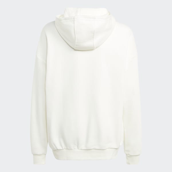 Plain white hoodie hot sale front and back