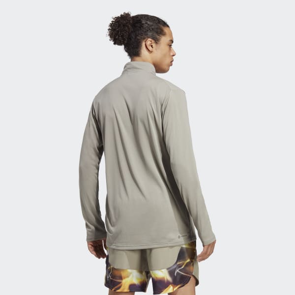 Gron Train Essentials Seasonal Training 1/4-Zip Long Sleeve Tee
