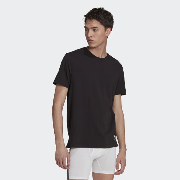 Svart Comfort Core Cotton T-skjorte HPN21