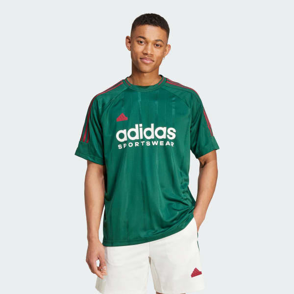 Green adidas apparel hot sale