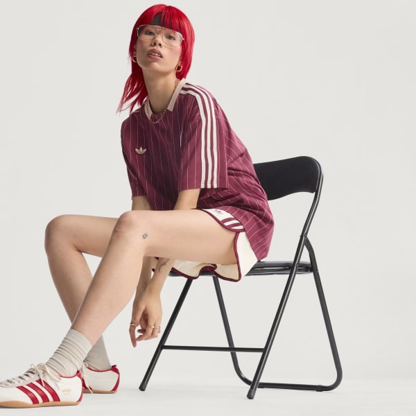 Burgundy Ajax Amsterdam Terrace Icons trøje