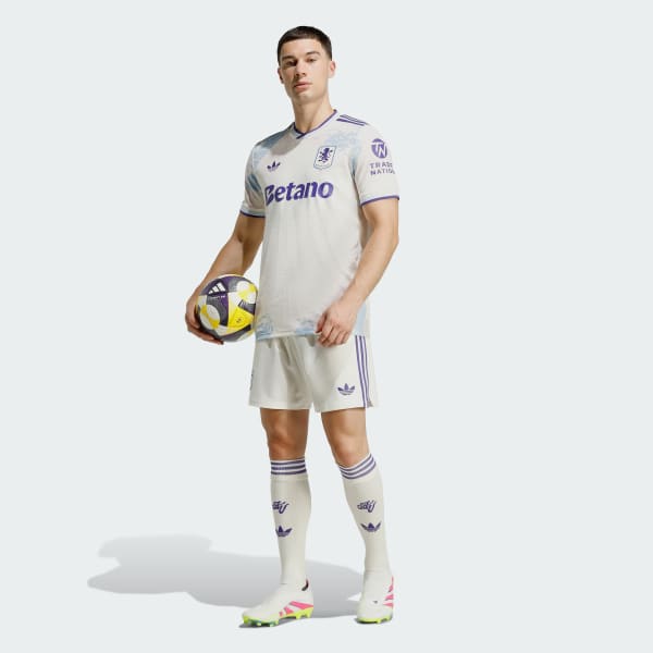 Weiss Aston Villa 25/26 Ausweichtrikot