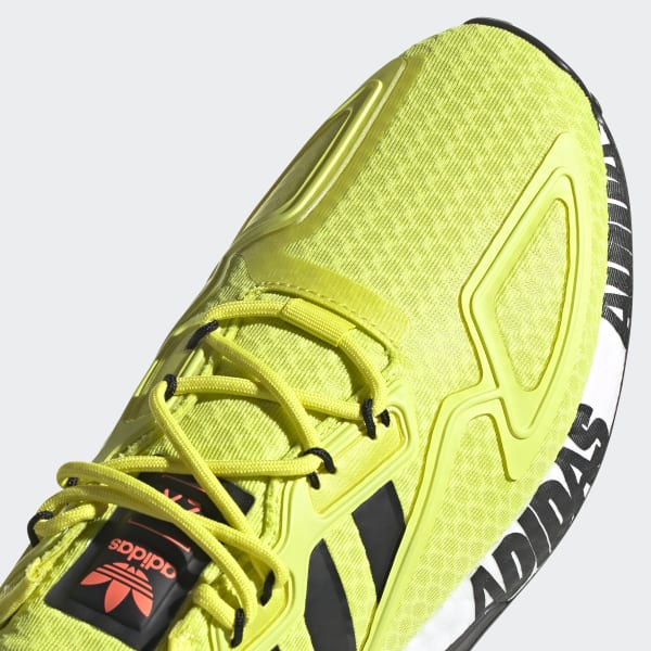 Yellow adidas zx online