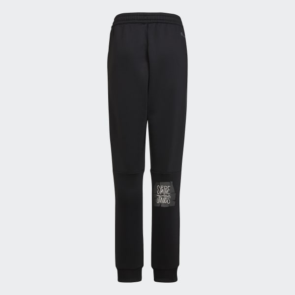 Black Messi Tapered Pants
