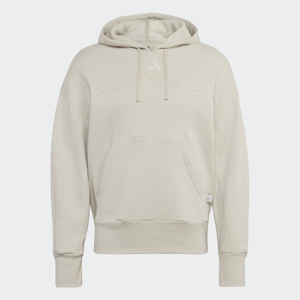 bézová Mikina s kapucňou Studio Lounge Fleece