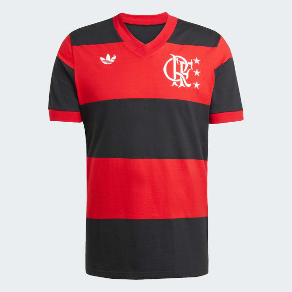 Red CR Flamengo '81 Home Jersey