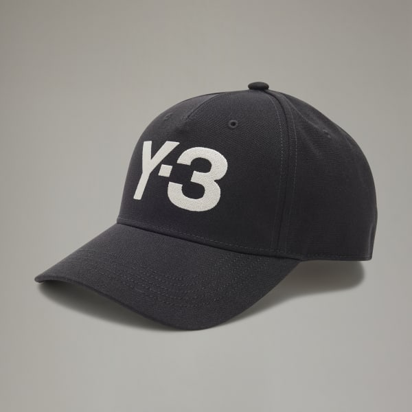 Black Y-3 Logo Cap