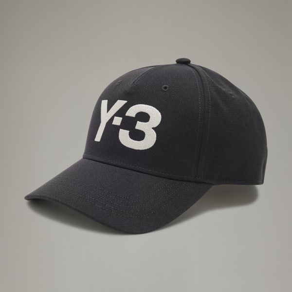 Svart Y-3 Logo Caps